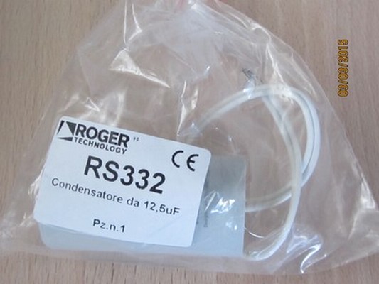 Condensateur 12.5µF ROGER TECHNOLOGY